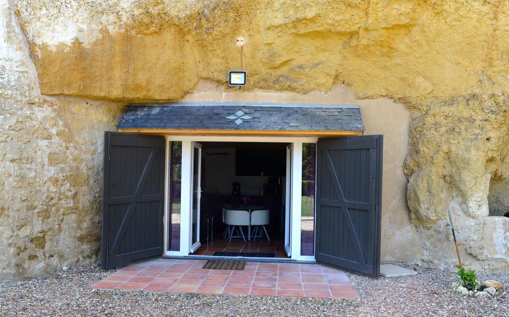 Gites Troglodytes Du Chateau De L'Etoile Vernou-sur-Brenne Værelse billede