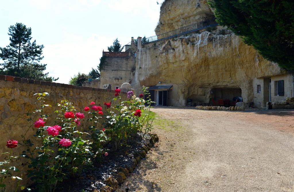 Gites Troglodytes Du Chateau De L'Etoile Vernou-sur-Brenne Værelse billede